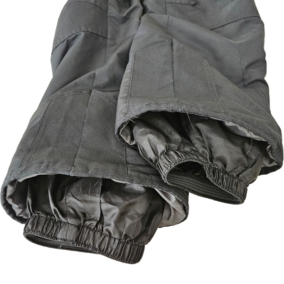 Champion Snow Bibs/Pants Boys/ Girls Medium 8/10 Black - Picture 6 of 8